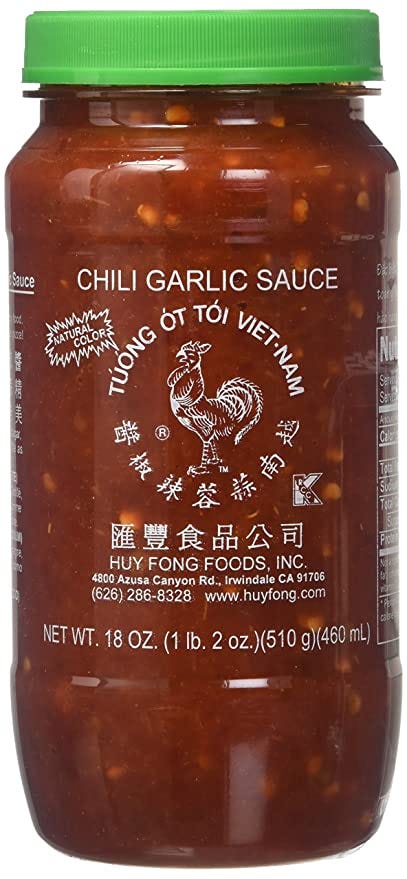 Amazon.com : Huy Fong Sauce Chili Garlic, 18 oz : Chile Sauces : Grocery &  Gourmet Food
