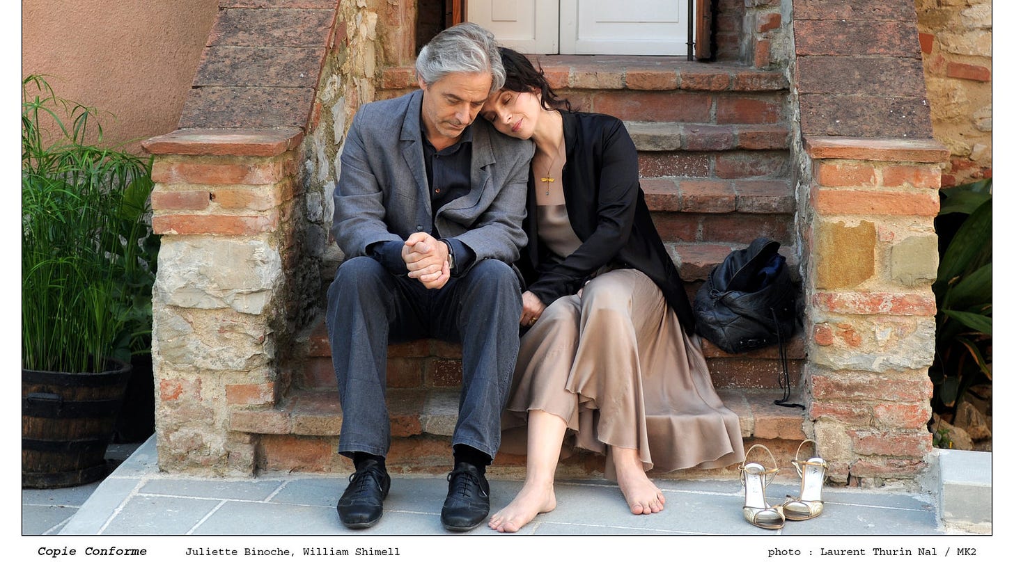 Juliette Binoche in Kiarostami's 'Certified Copy' - Review - The New York  Times