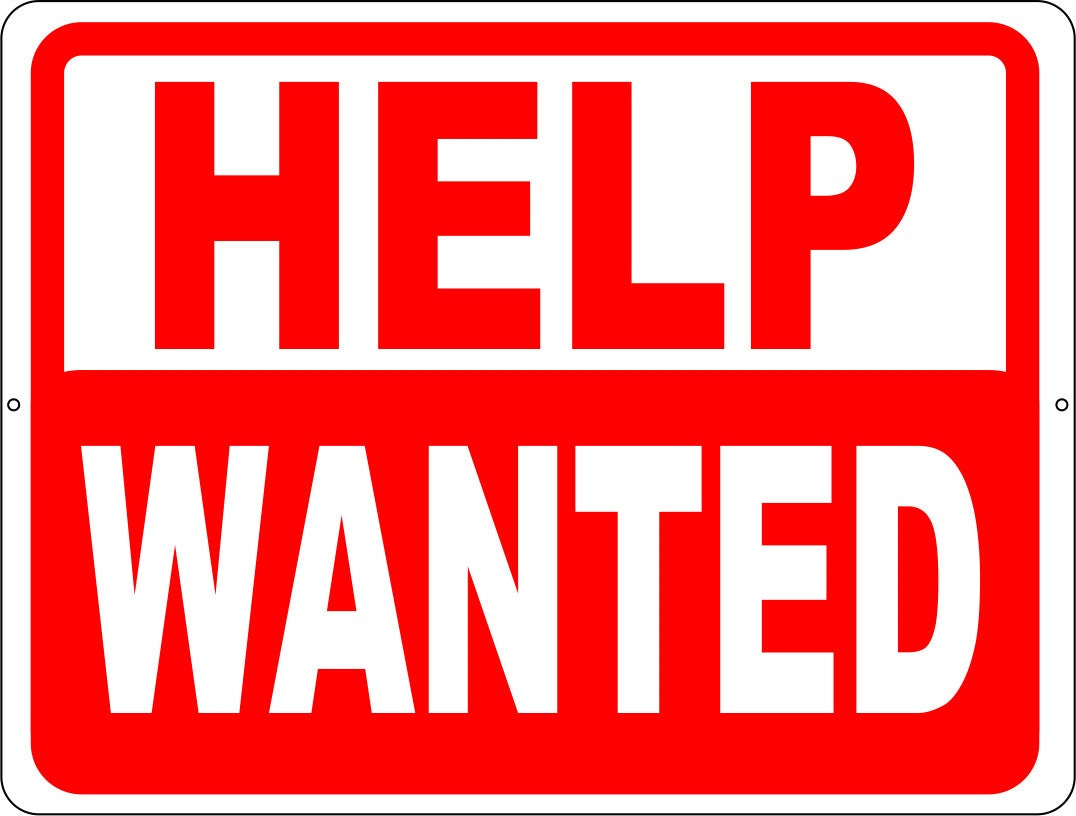 Help Wanted Sign – Signs by SalaGraphics