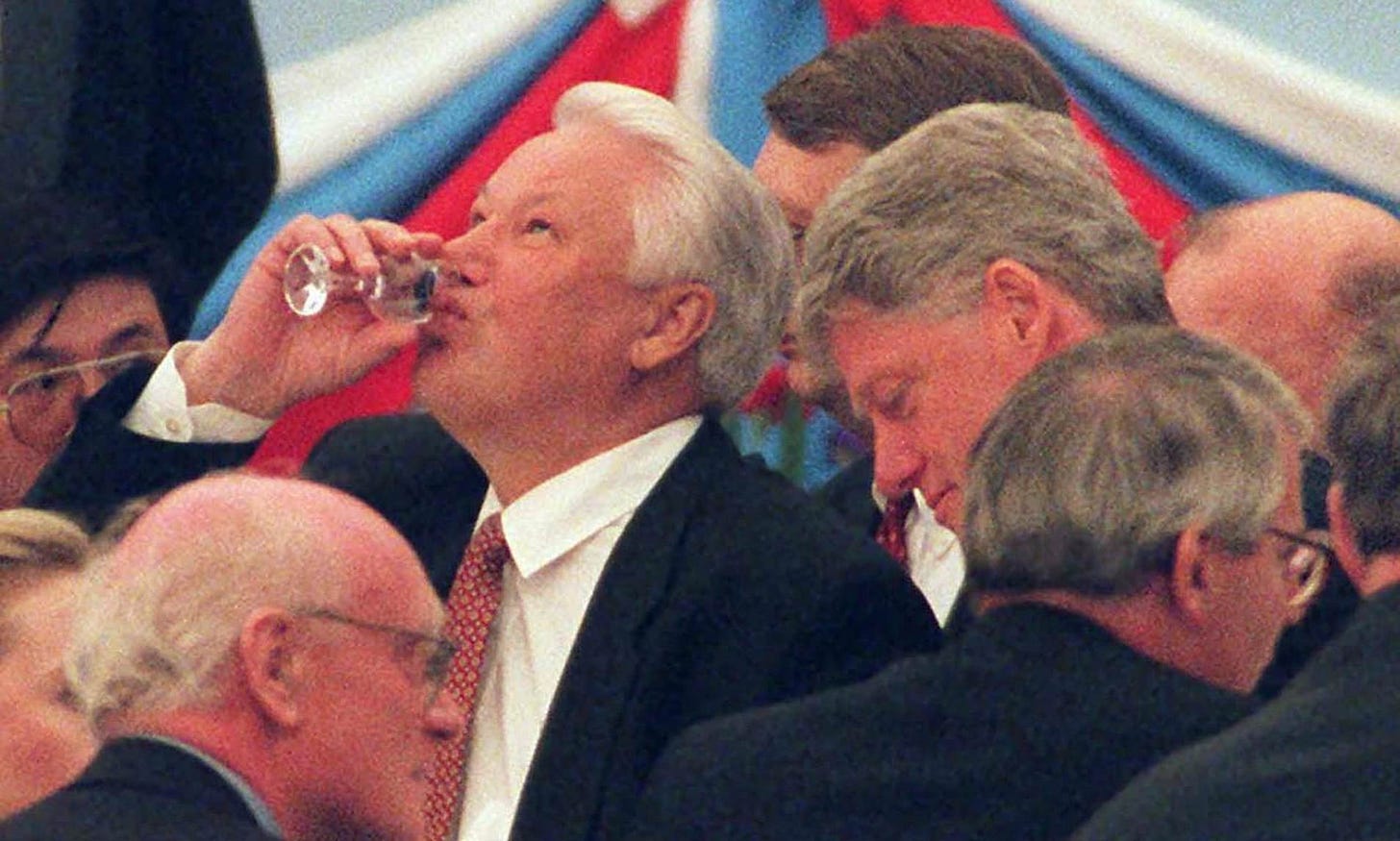 Britain so worried about Boris Yeltsin's drinking it drew up a contingency  plan in case he died | Daily Mail Online