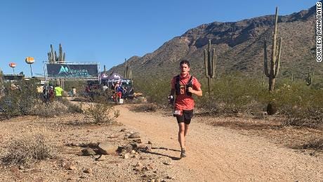 Zach Bates: Ultramarathoner with autism inspiring others after crushing 100  mile goal - CNN