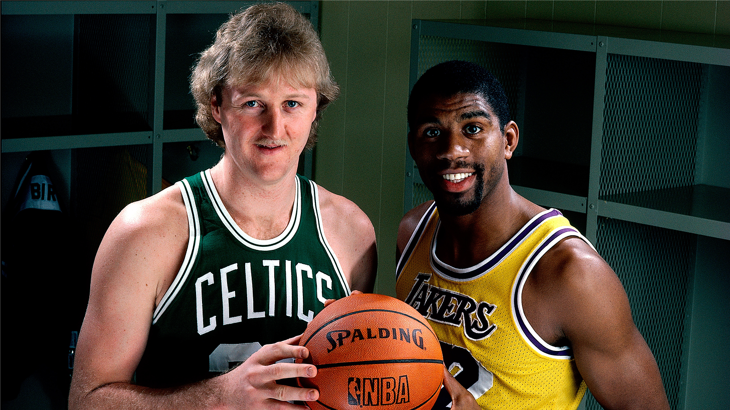 NBA Awards 2019: Looking back at the history of the rivalry between Magic  Johnson and Larry Bird | Sporting News