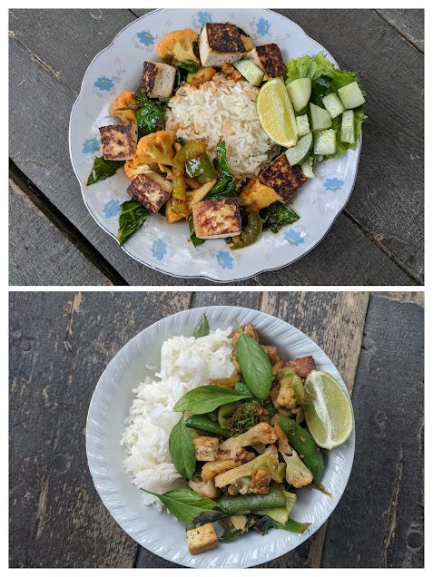thai curries - 2 photos
