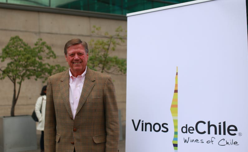 Aurelio Montes, presidente de Vinos de Chile y socio principal de la Viña Montes.