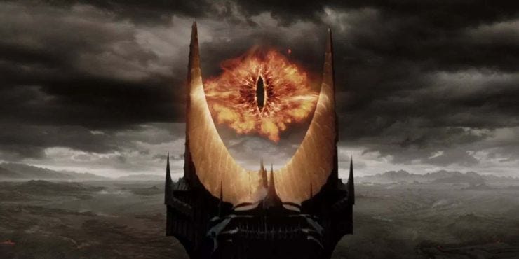 Lord Of The Rings: Is The Eye Of Sauron Really Sauron's Actual Eye?
