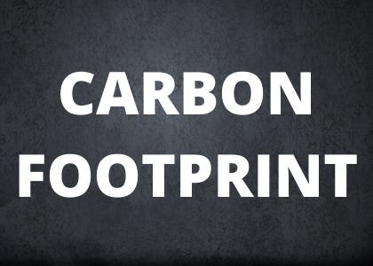 the carbon copy carbon footprint