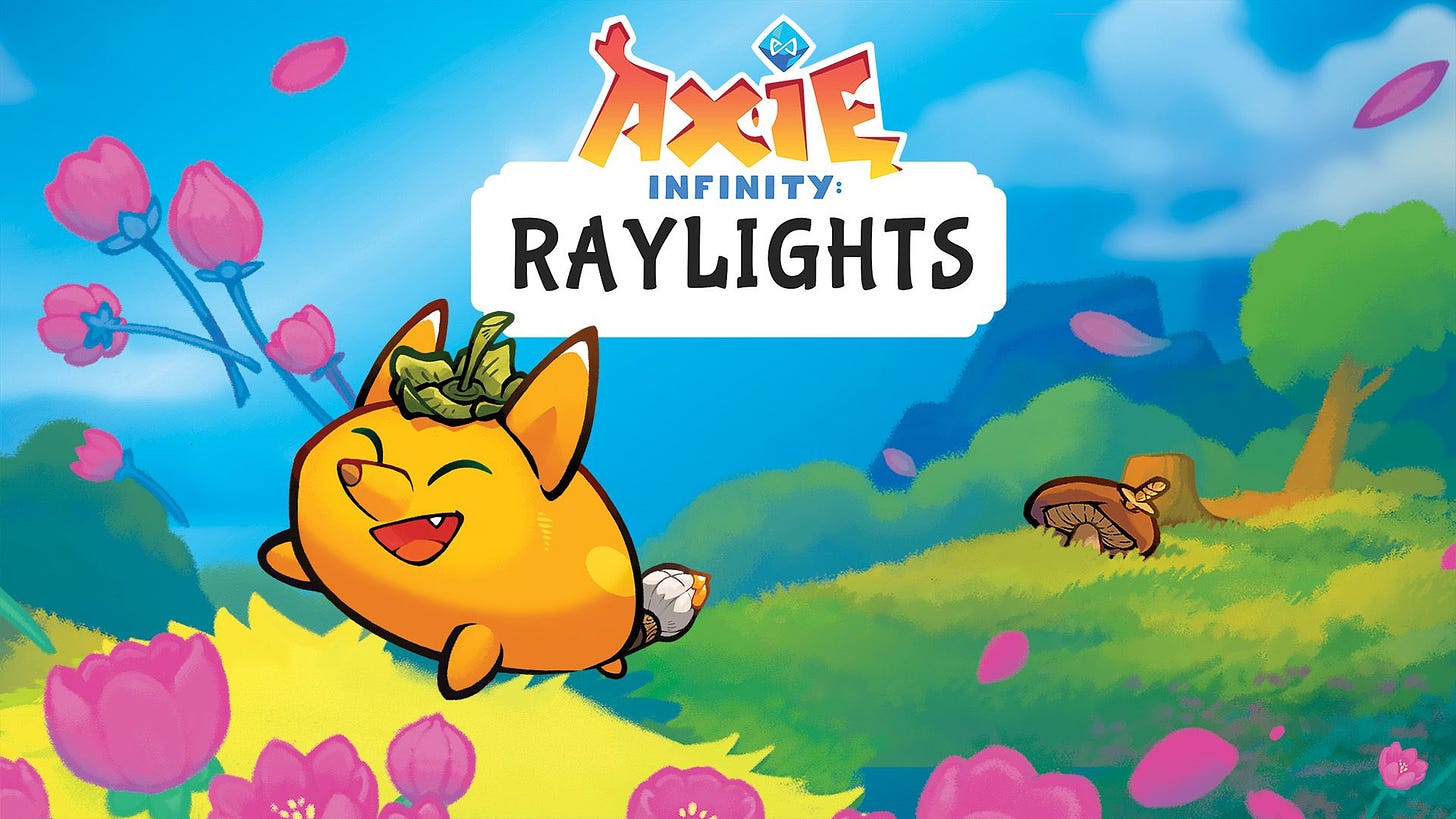 Axie Infinity Launches Raylights, a Land Mini-game