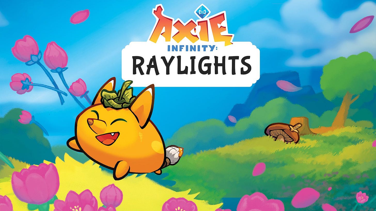 Axie Infinity Launches Raylights, a Land Mini-game