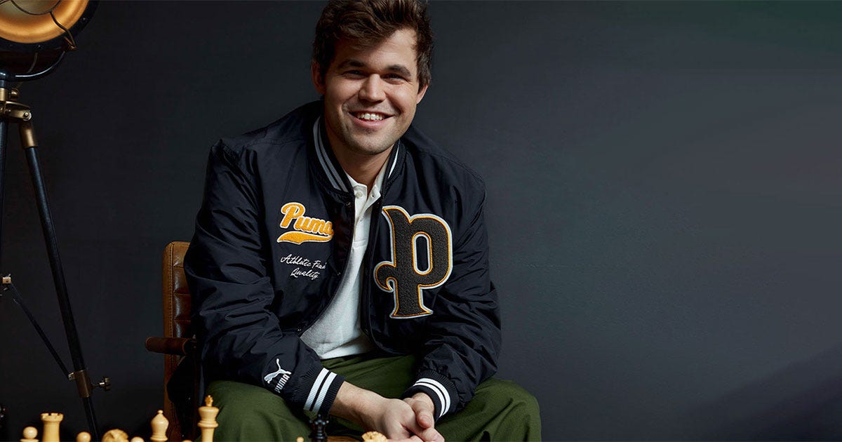 PUMA® - PUMA partners up with World Chess Champion Magnus Carlsen and the  Champions Chess Tour