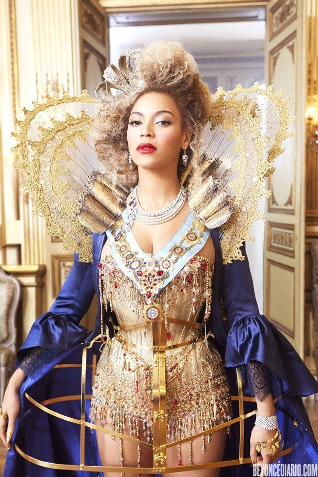 Beyonce queen B #royal | Beyonce queen, Beyonce costume, Miranda sings