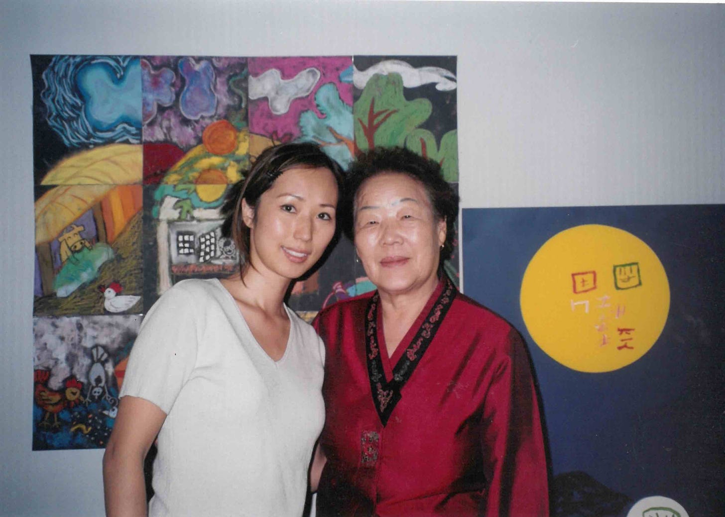 Sylvia Yu Friedman and Lee Yong-soo