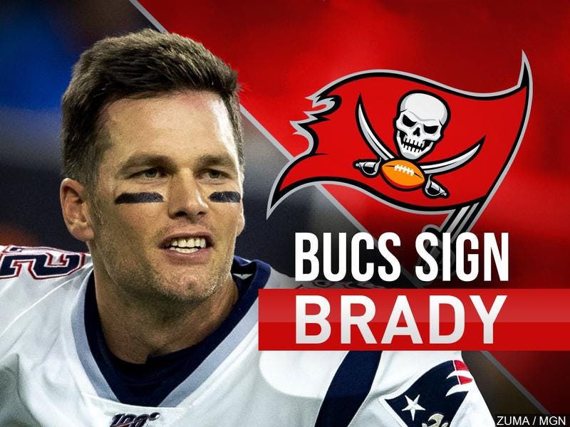 Image result for brady sign with bucs