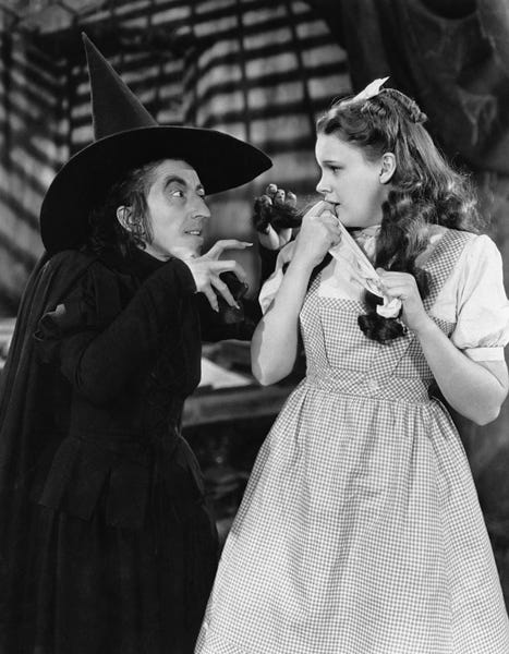 File:The Wizard of Oz Margaret Hamilton Judy Garland 1939.jpg