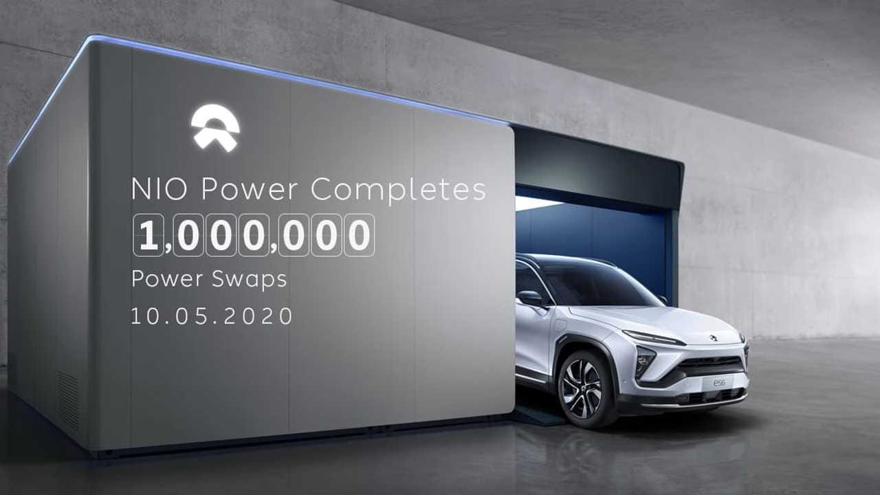 NIO Completes 1 Millionth Battery Swap