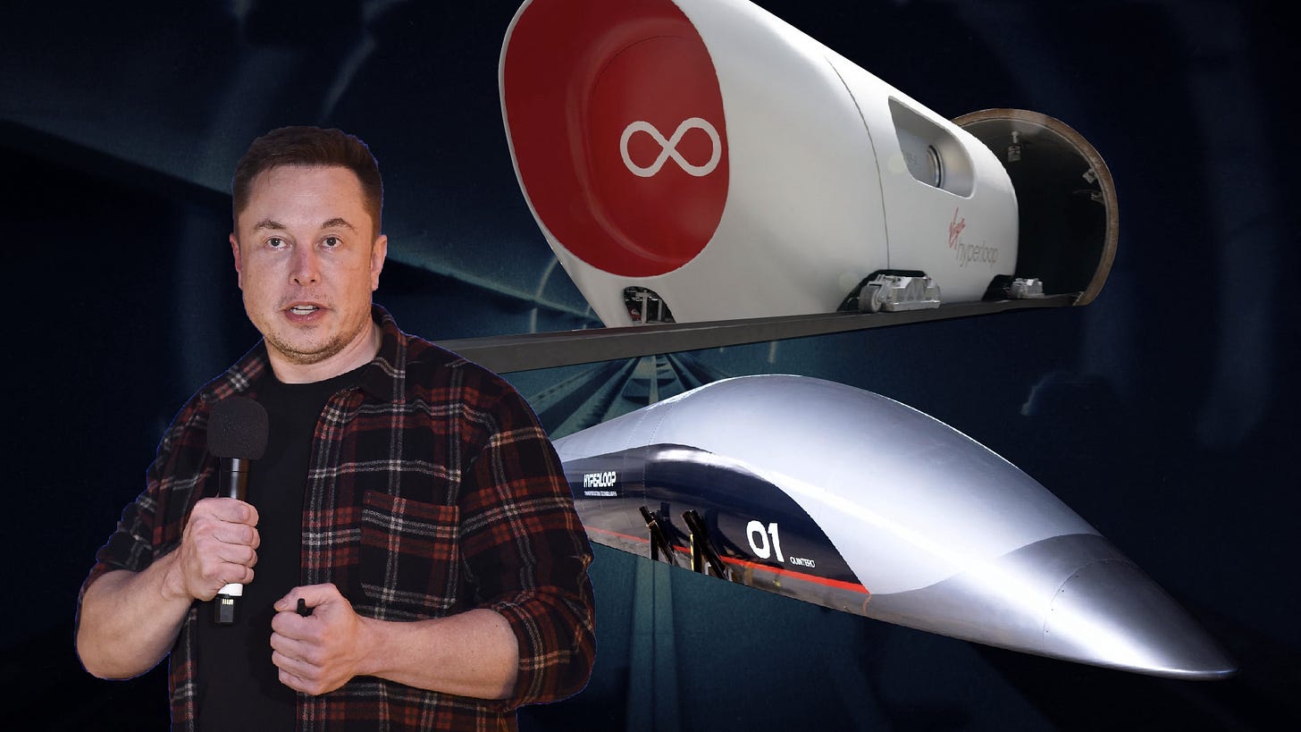 Virgin vs. Hyperloop TT: The Race to Make Musk's Moonshot a Reality