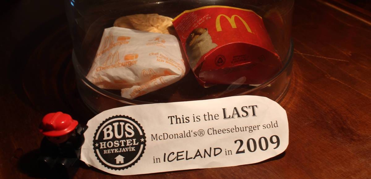 Why This Hostel Preserved the Last McDonald's Burger Sold in ...