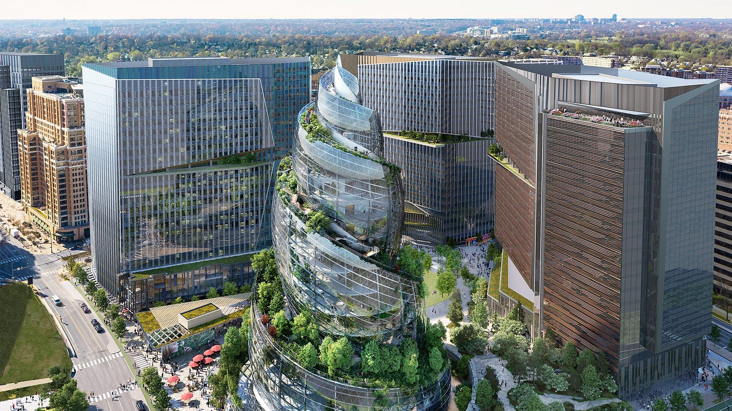 Amazon Unveils Nature-Infused HQ2 Design That Includes “The Helix” |  Architectural Digest