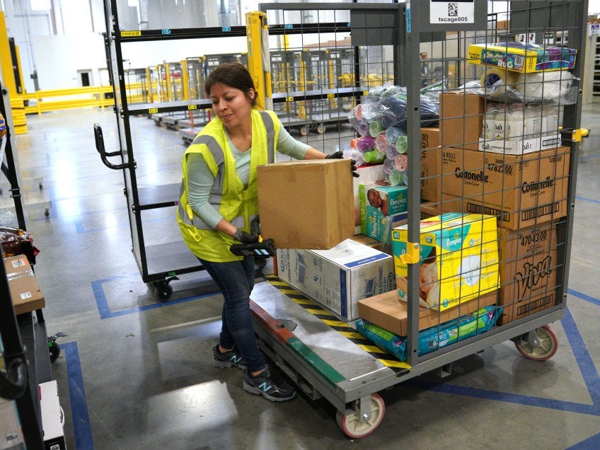 Amazon Warehouse Workers Getting Raises