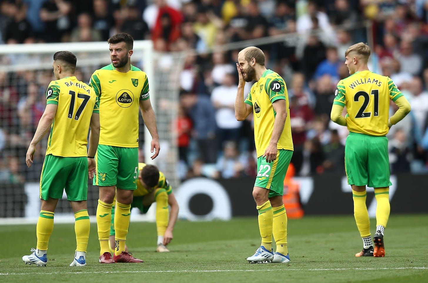 Norwich RELEGATED into Championship after Aston Villa defeat as Burnley  score dramatic late winner to send rivals down