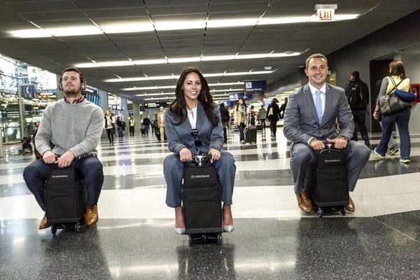 Modobag riders, coming to an airport near you