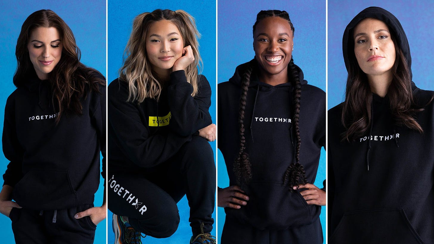 Morgan, Bird, Manuel and Kim team up to launch TOGETHXR