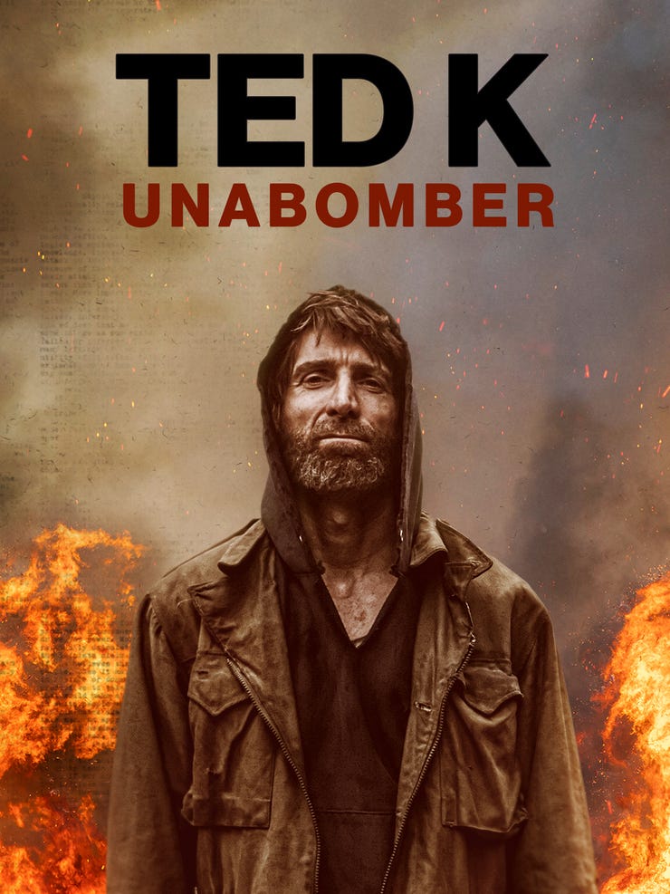 TedK. Casi un mito. Nueva película sobre el negador de la tecnología Unabomber (Ted Kaczynski)