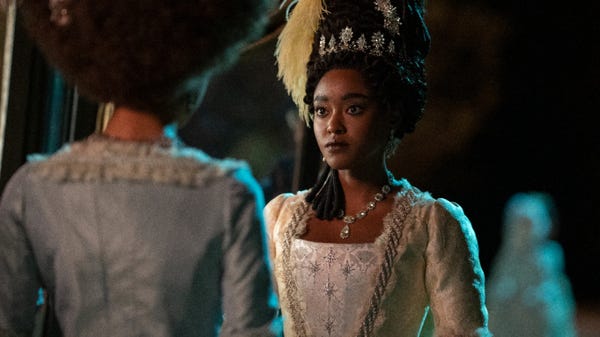 Arsema Thomas interpreta Lady Agatha Danbury de joven en 'Queen Charlotte' | Netflix