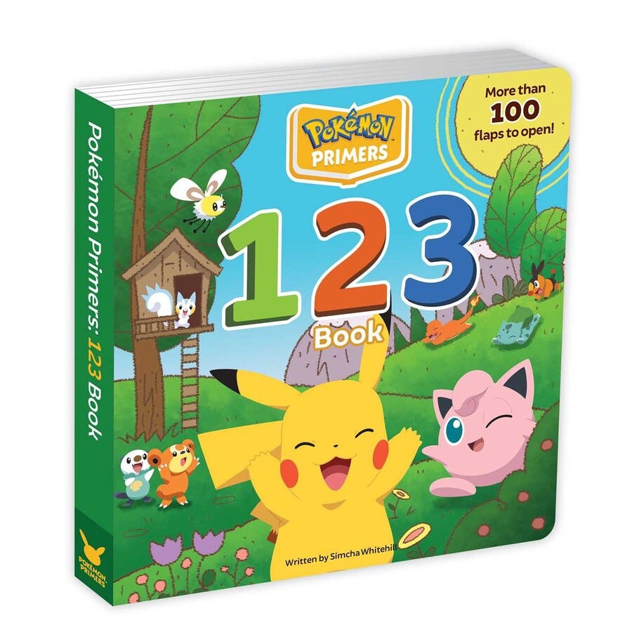 Pokémon Primers: 123 Book | Book by Simcha Whitehill ...
