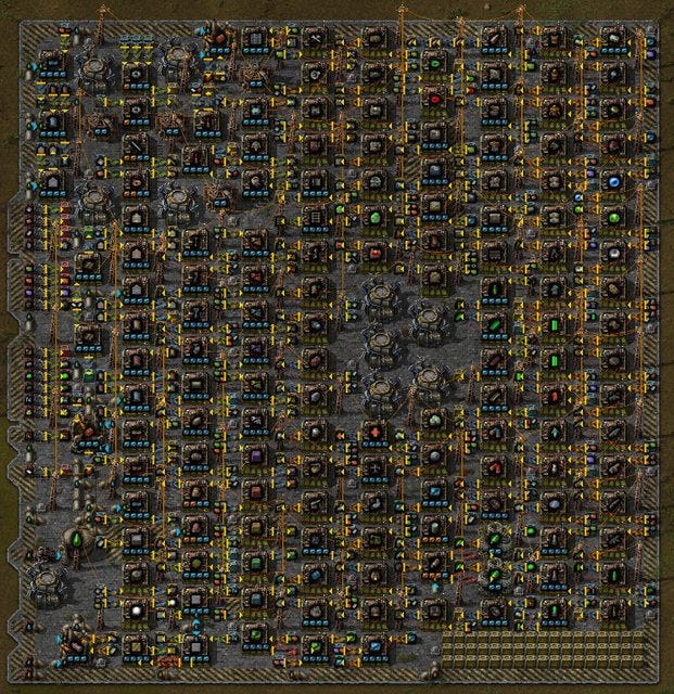 Factorio Prints: Mega Mall for Mid to Late Game - Logistics Based Mall -  BobAAAces - v0.17.79
