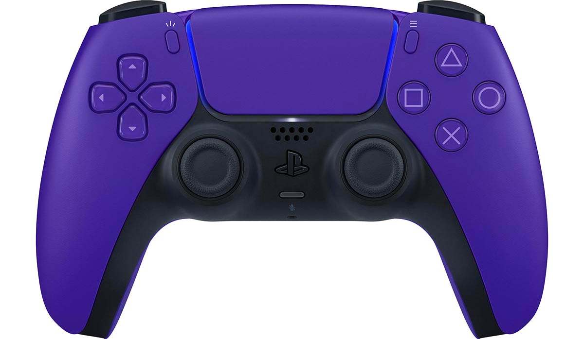 PS5 Galactic Purple controller