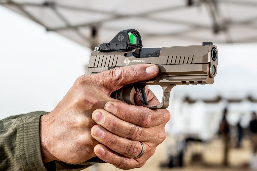 P320 AXG Scorpion: SIG Sauer's Custom, Aluminum-Frame 9mm ...