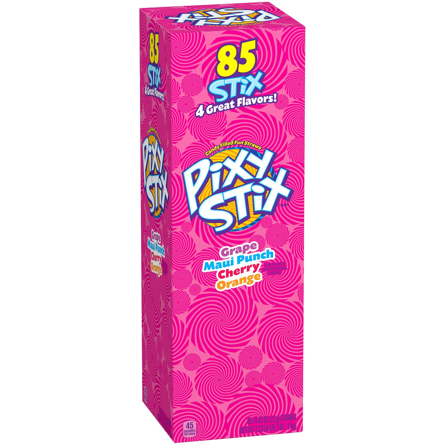 PIXY STIX Candy Filled Fun Straws Packs, 0.42 Oz (85 Count) - Walmart.com