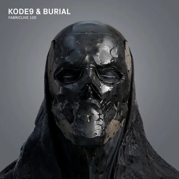 Cover art for Fabriclive 100 by Kode9 & Burial