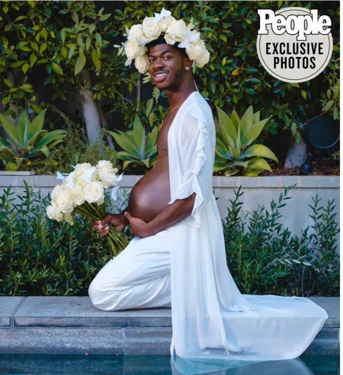 Social Media On Fire As Male Rapper Shows Off Pregnancy [Photos+Video]