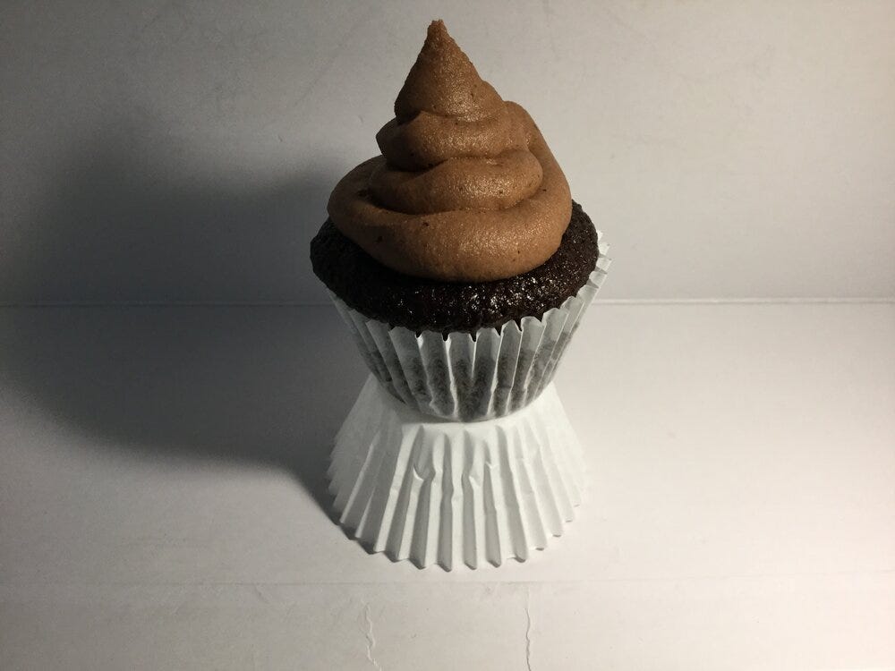 Decadent Chocolate Cupcake Image