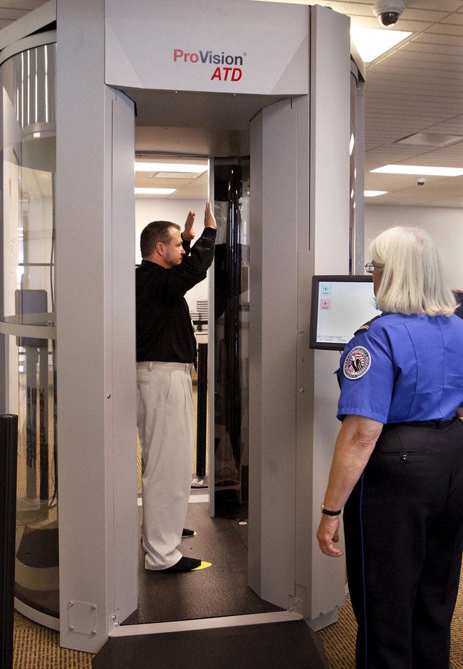 TSA demos new millimeter wave scanners at Will Rogers World Airport