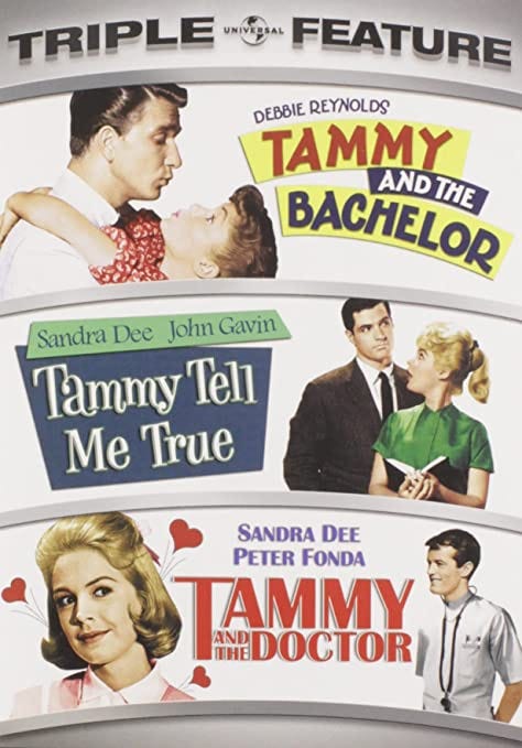 Amazon.com: Tammy and the Bachelor / Tammy Tell Me True / Tammy and the  Doctor (Triple Feature) : Debbie Reynolds, Walter Brennan, Leslie Nielsen,  Mala Powers, Sidney Blackmer, Mildred Natwick, Fay Wray,