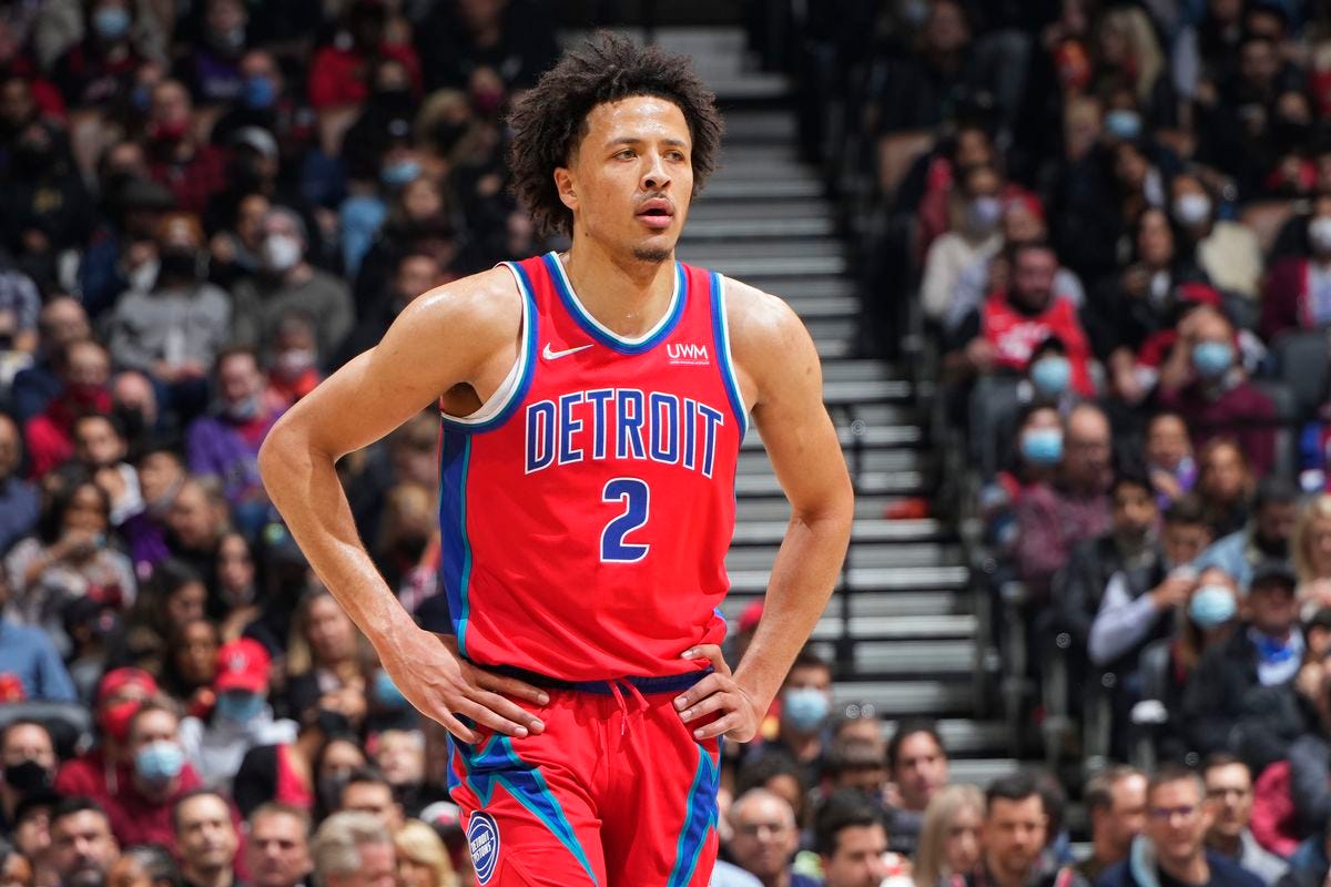 One month in, Cade Cunningham is living up to expectations - Detroit Bad  Boys