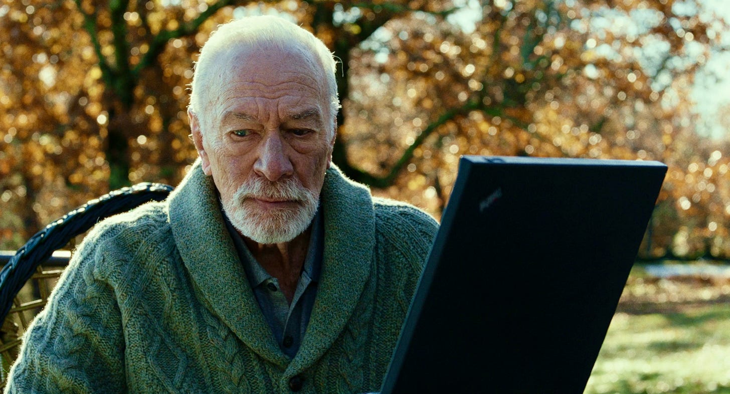 Christopher Plummer as Harlan Thrombey in KNIVES OUT
