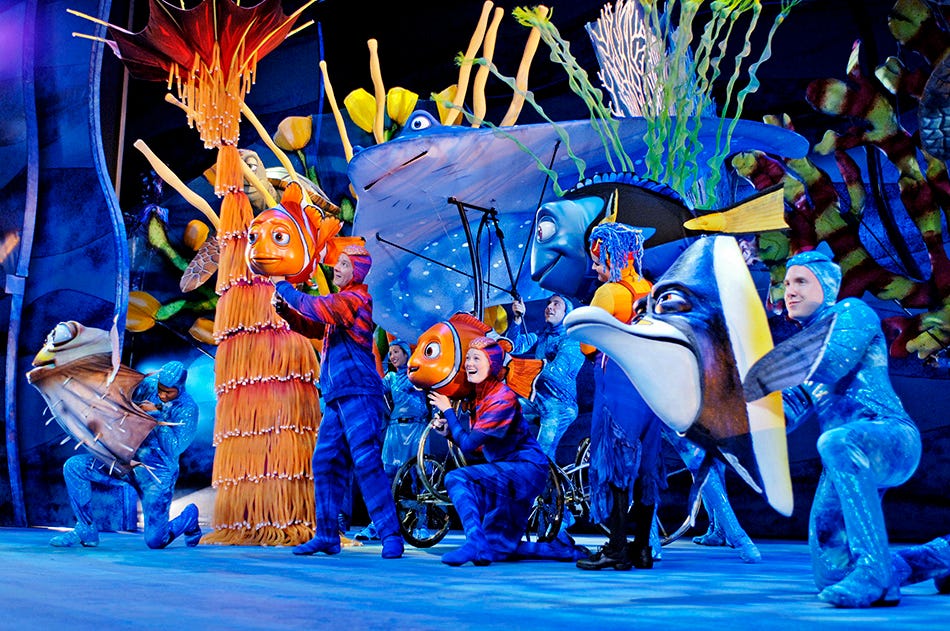 Finding Nemo stage show at Disneys Animal Kingdom