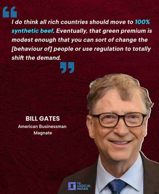 Bill Gates semua negara kaya ke daging sapi sintetis