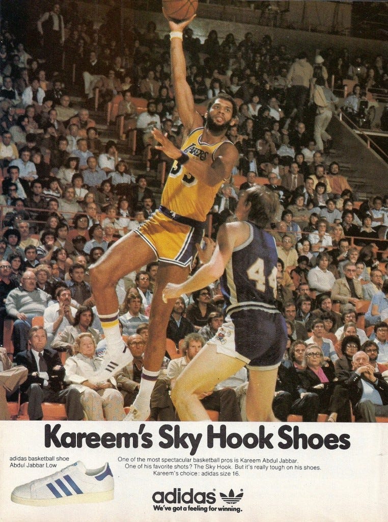 Kareem Abdul-Jabbar Becomes the NBA&#39;s All-Time Leader in Games – Sneaker  History - Podcasts, Footwear News, &amp; Sneaker Culture