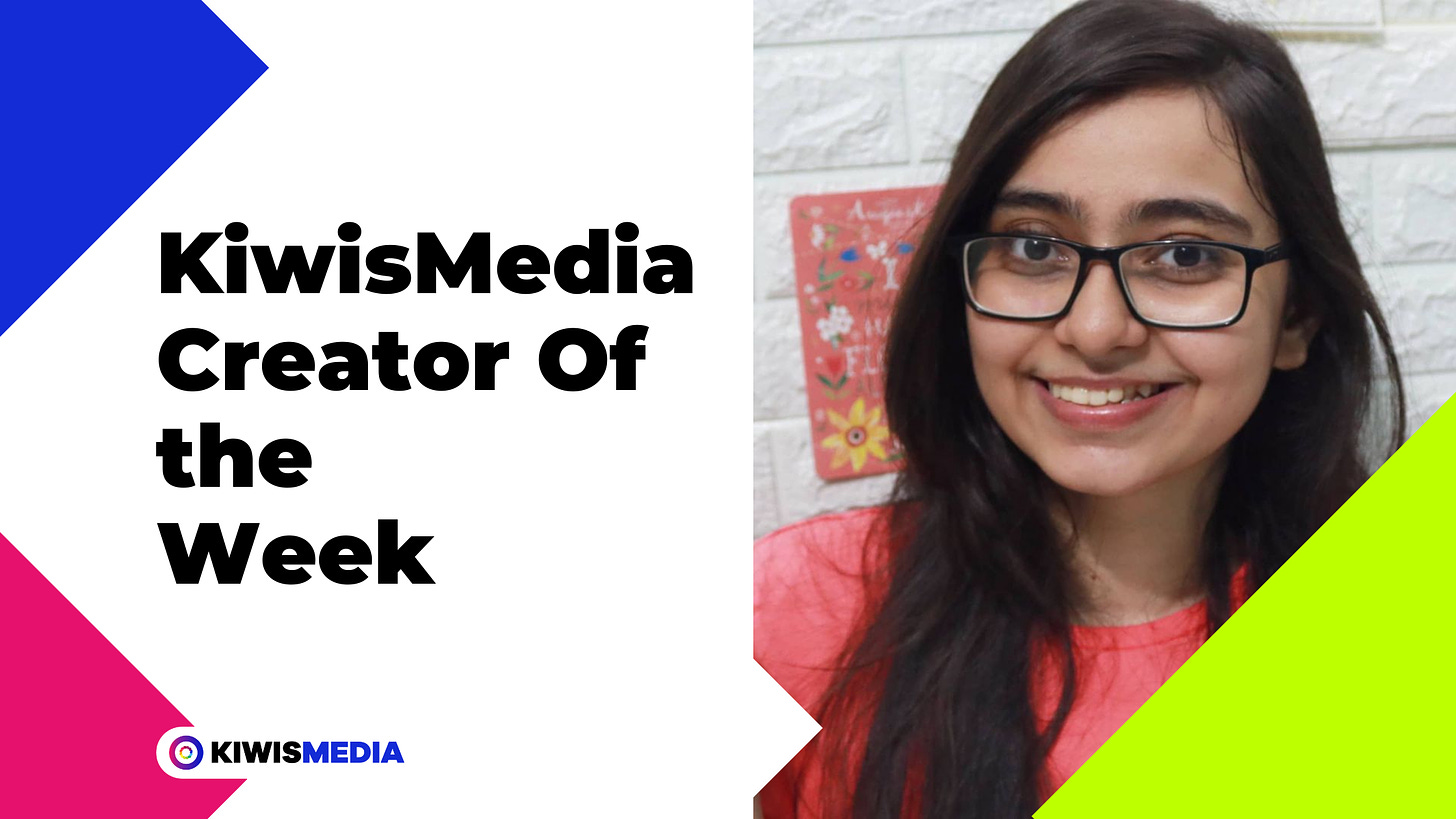 KiwisMedia Creator Of The Week #Story02