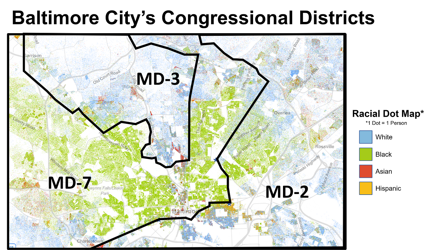 Baltimore City’s Congressional Districts