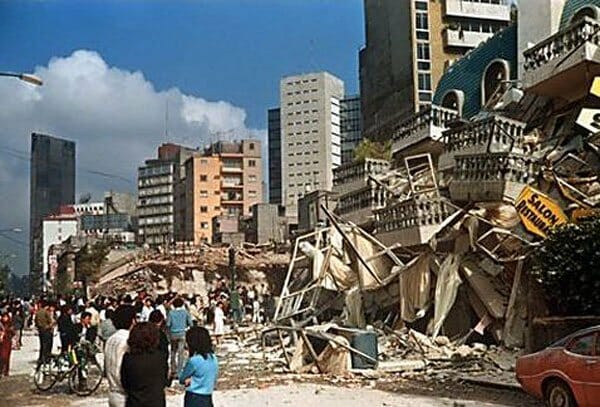 Devastation in DF: the 1985 Mexico City earthquake