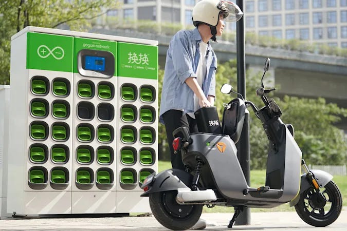 Gogoro battery-swapping expansion to China