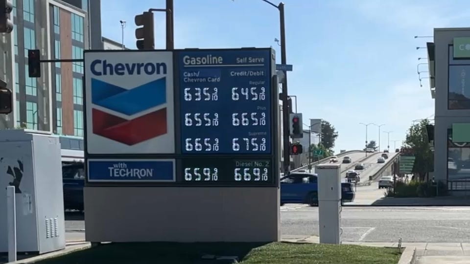 Bay Area Gas Prices Continue Record Climb, Could Reach $7 a Gallon – NBC  Bay Area
