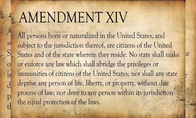 Understanding the Constitution: the 14th Amendment: Part II - Independence  Institute