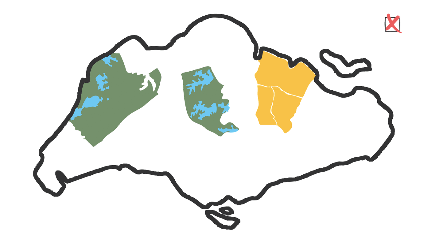 24 sq.km of cultivable land is required to grow all the fruit and vegetables Singapore consumes