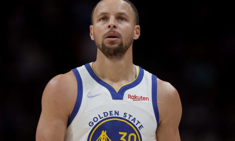 Warriors point guard Steph Curry